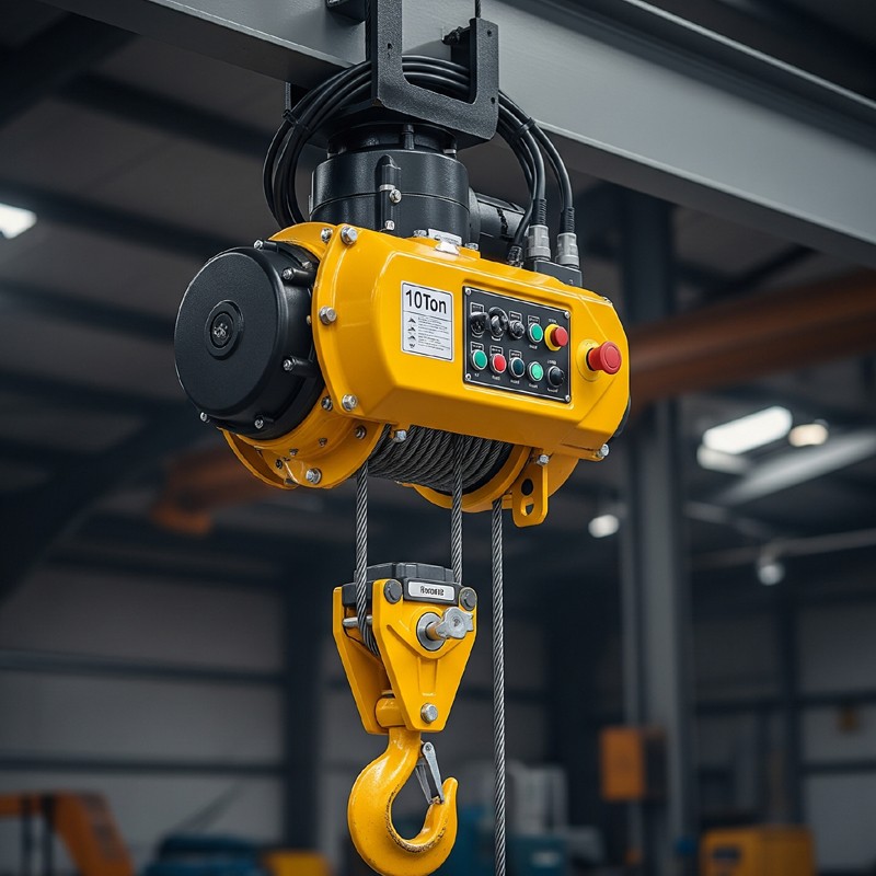 10 ton electric wire rope hoist