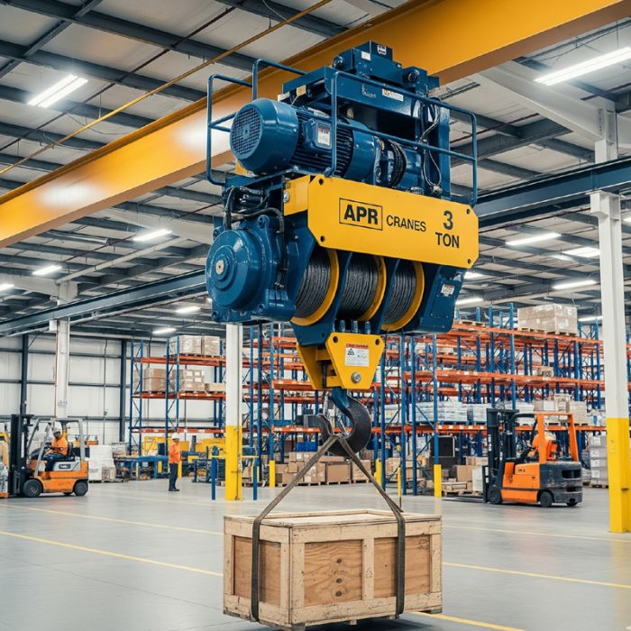 3 ton electric wire rope hoist