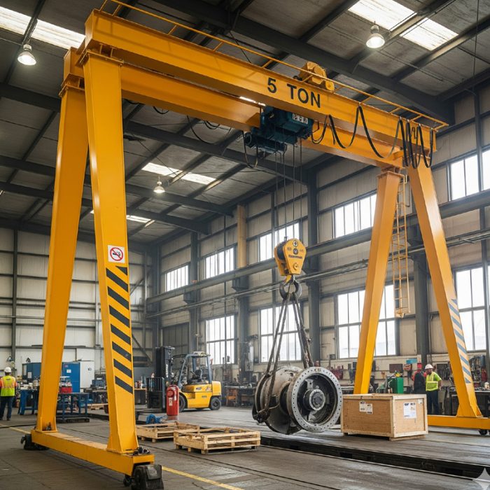 5 ton gantry crane - customized crane