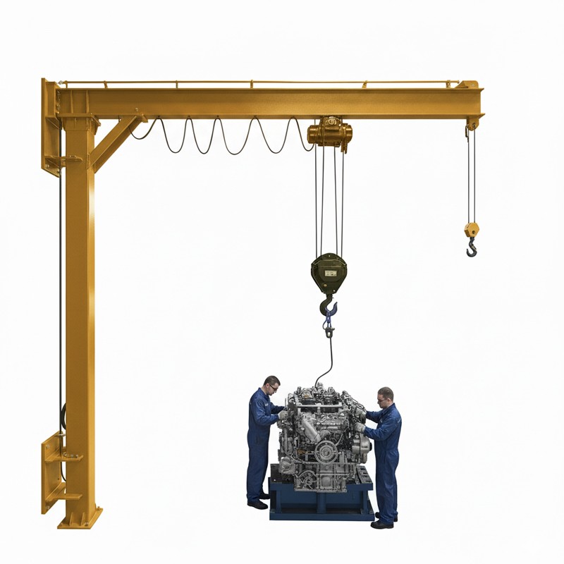 Wall Mounted Jib Crane images