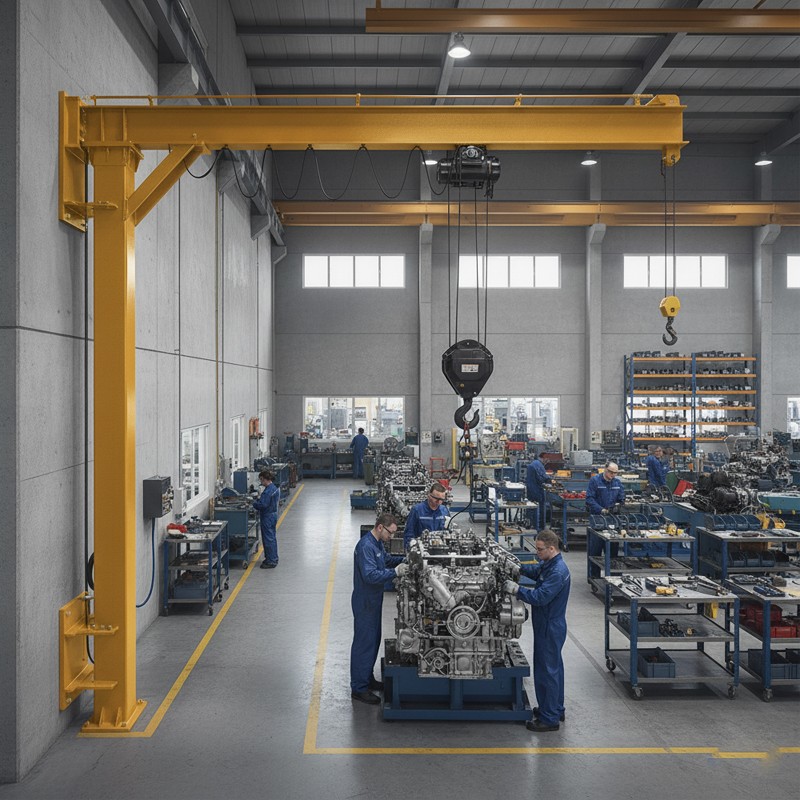 Wall Mounted Jib Crane