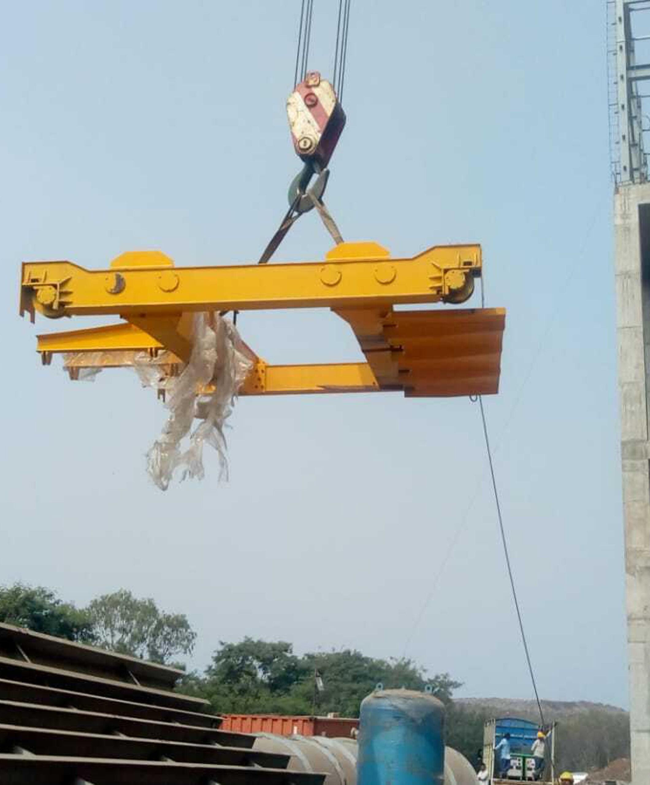 apr cranes installed the eot crane in Ramkey