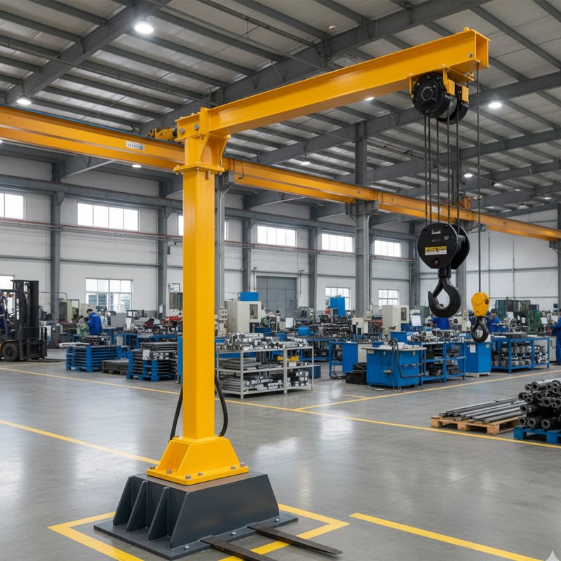 portable or mobile jib crane